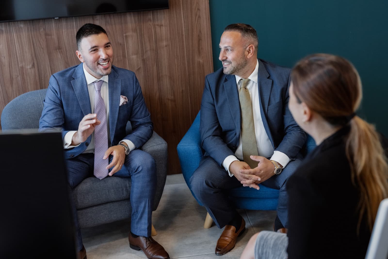 The founders of Borg Galea & Associates