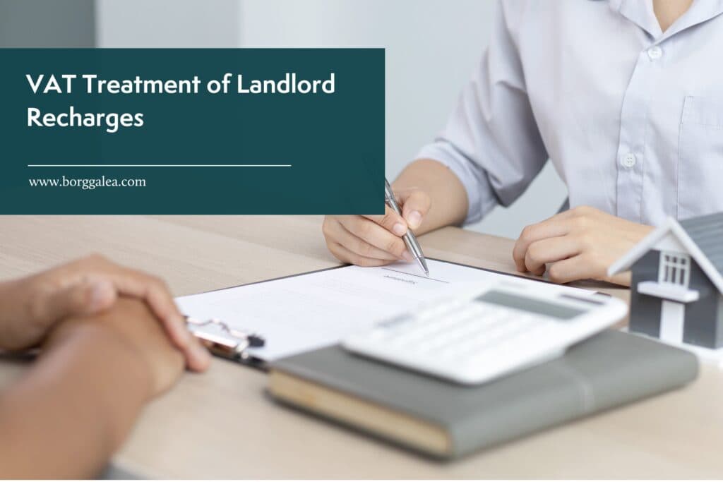 VAT Treatment of Landlord Recharges