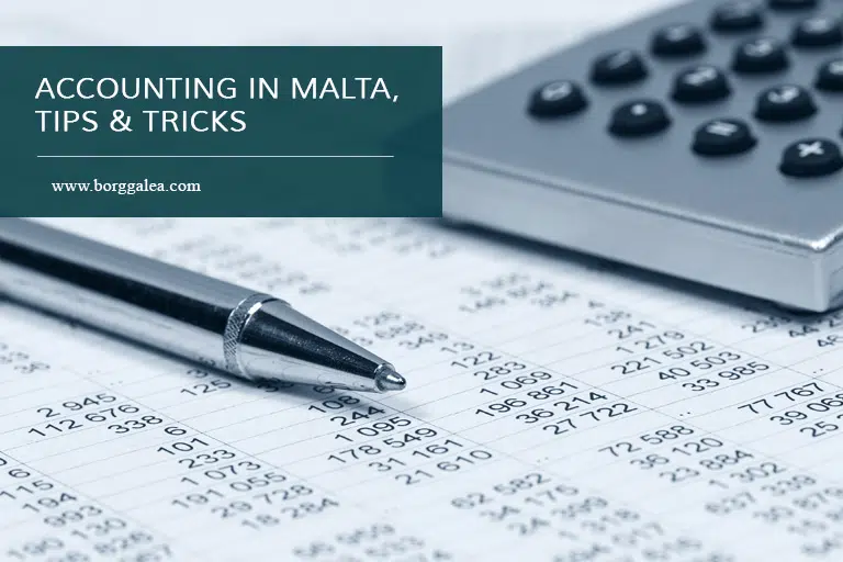 ACCOUNTING IN MALTA,TIPS & TRICKS