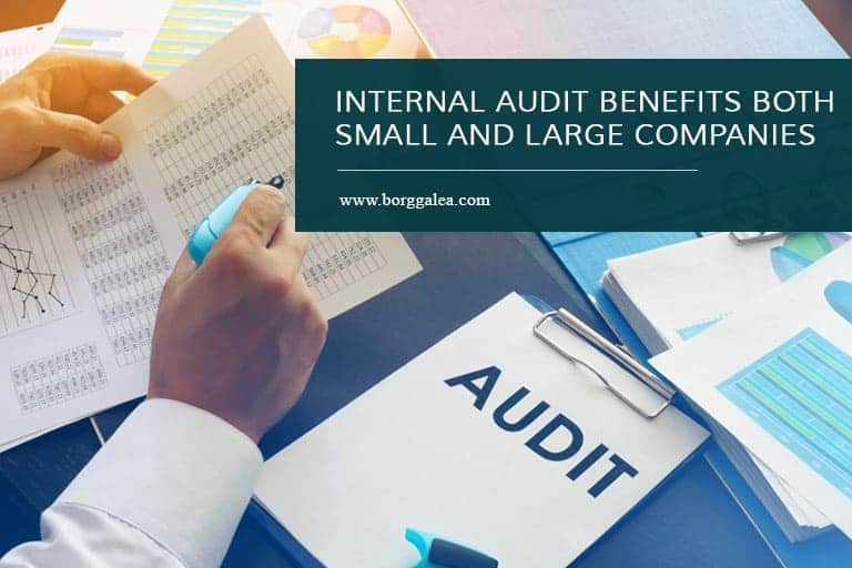 Internal audit benefits both small and large companies