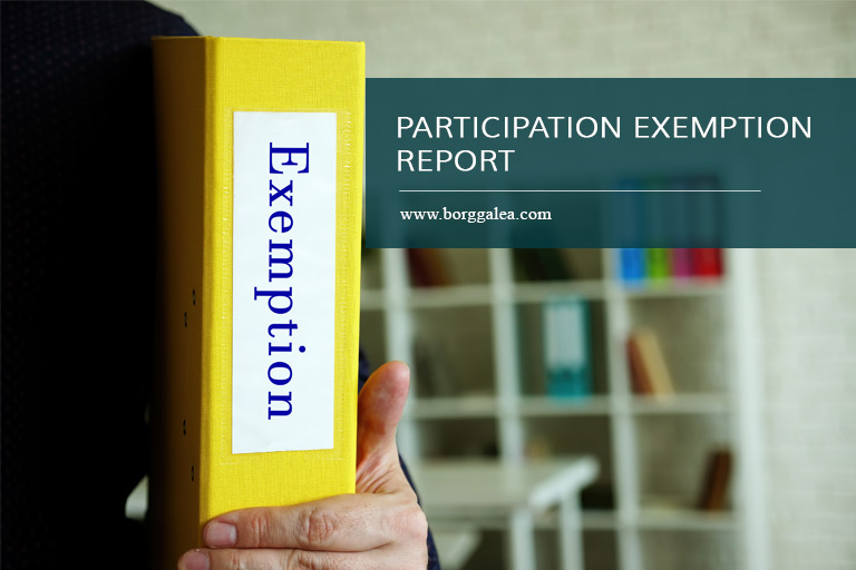 Participation Exemption Report