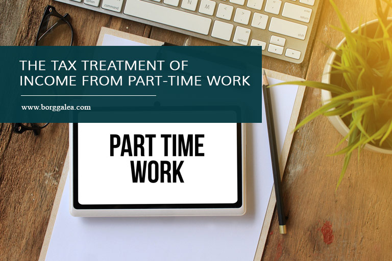 The Tax Treatment of Income From Part-Time Work